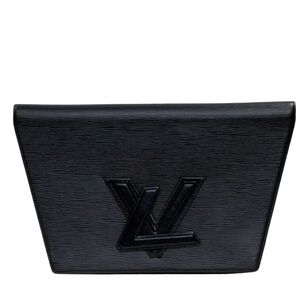 LOUIS VUITTON TRAPEZE EPI TWIST LV CLUTCH BAG